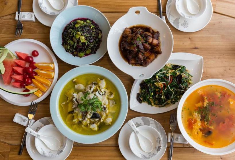 בית מלון כפרי Seclusion Scenery Of Tangquan Hotspring