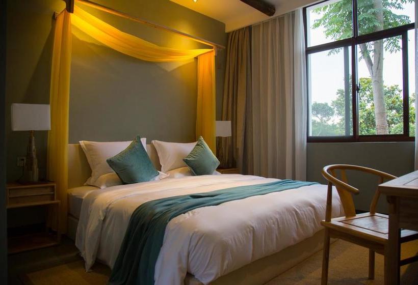 בית מלון כפרי Seclusion Scenery Of Tangquan Hotspring