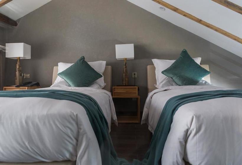 בית מלון כפרי Seclusion Scenery Of Tangquan Hotspring