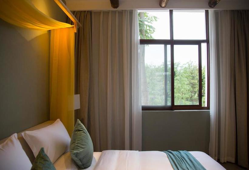 בית מלון כפרי Seclusion Scenery Of Tangquan Hotspring