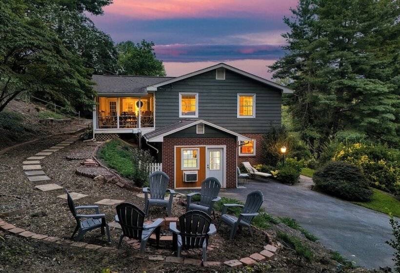 Asheville Sunset 10min To Asheville + Ping Pong