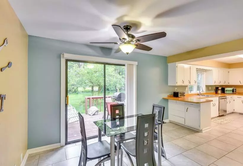 5 Mi To Warren Dunes   Secluded Sawyer Home!