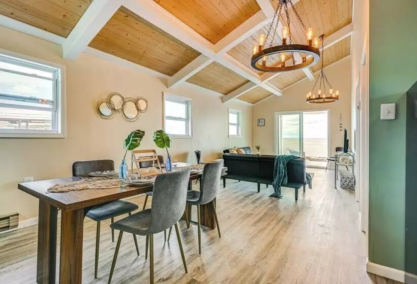 Serene Lakefront Standish Home W/ Fire Pit & Grill