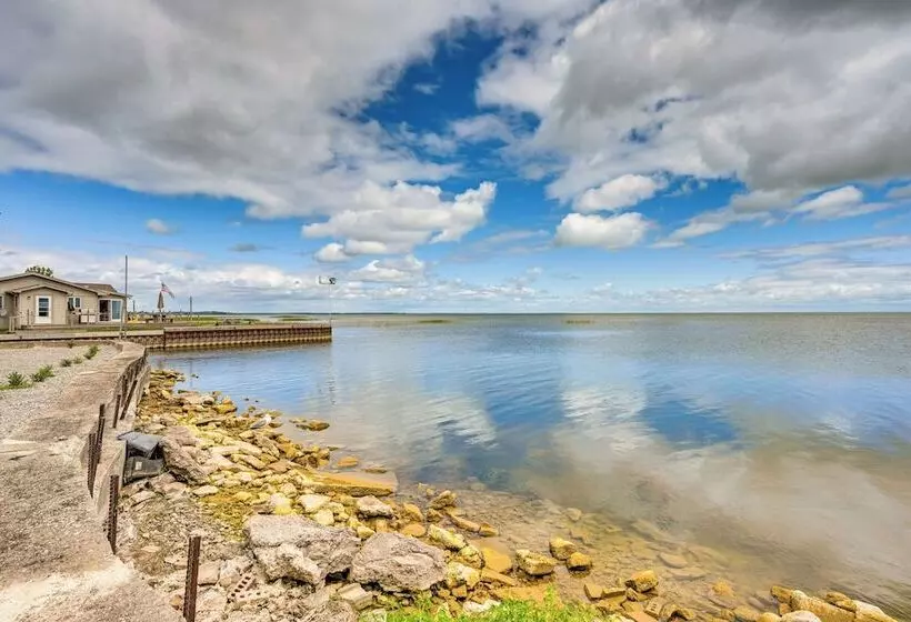 Serene Lakefront Standish Home W/ Fire Pit & Grill