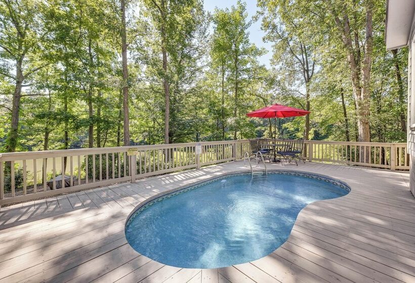 Waterfront Urbanna Home W/ Private Dock & Pool