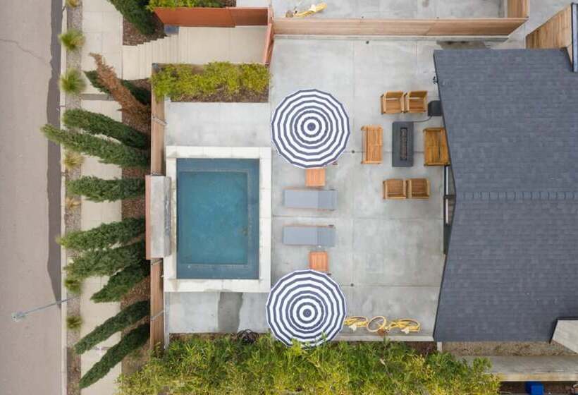 Hamilton I & Ii By Avantstay Modern 6 Bdr W/ Spa & Rooftop Patio