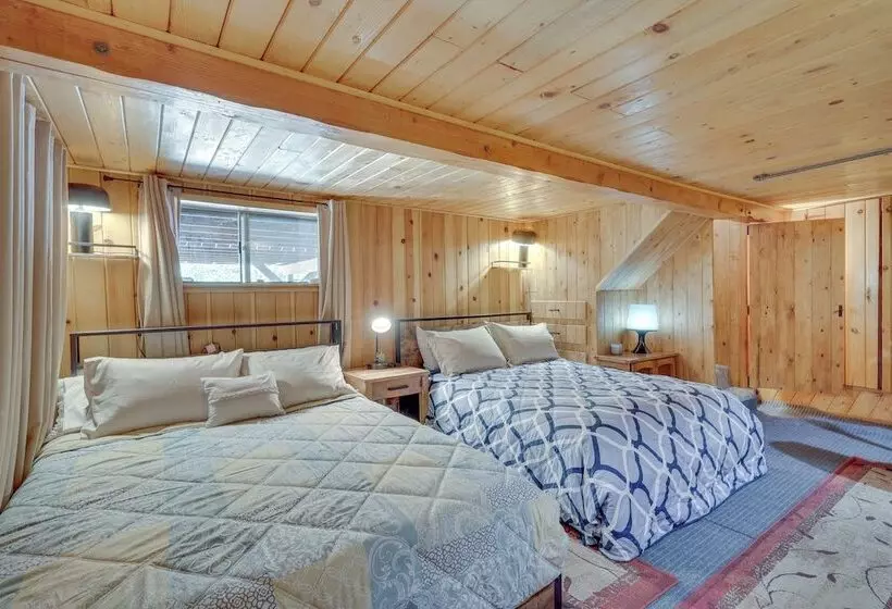 Peaceful Wooden Cabin, 2 Mi To Bass Lake!