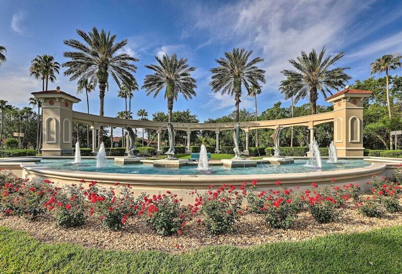 4 Mi To Disney World: Spacious Villa W/ Game Room!