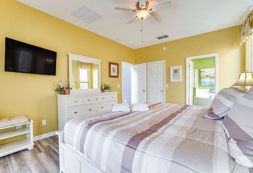 4 Mi To Disney World: Spacious Villa W/ Game Room!