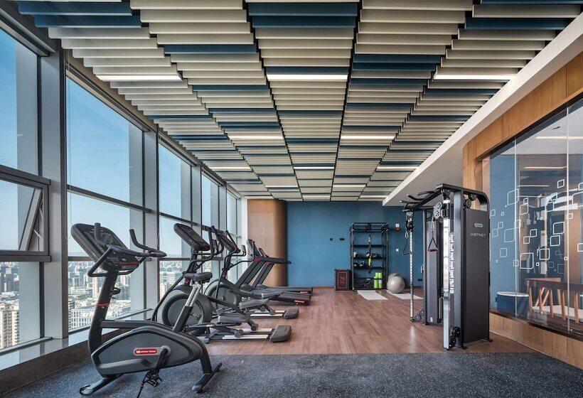 בית מלון כפרי Hilton Garden Inn Taiyuan Binhe