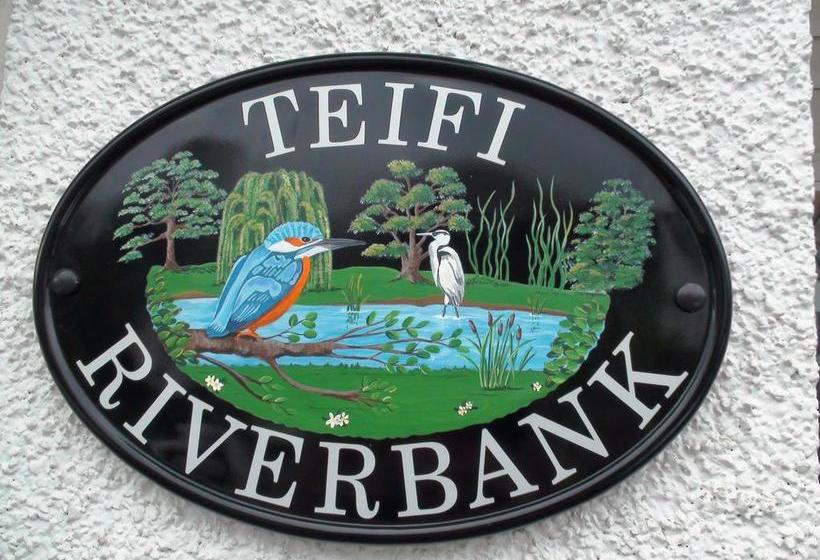 Aamiaismajoitus (B&B) Teifi Riverbank At Glas Y Dorlan