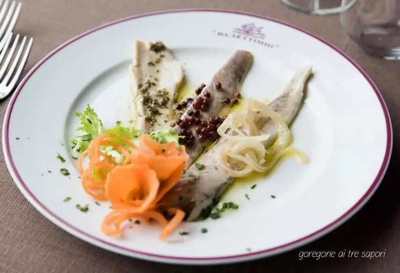 ホテル Albergo Ristorante Da Settimio