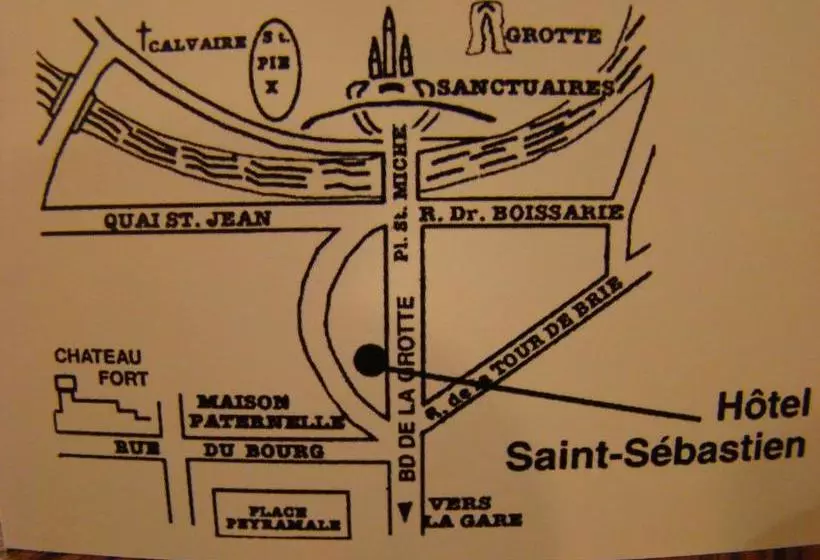 هتل Hôtel Saint Sébastien