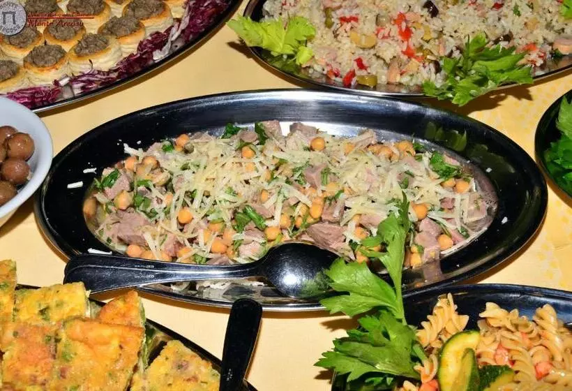 ホテル Albergo Ristorante Pizzeria Monte Arcosu