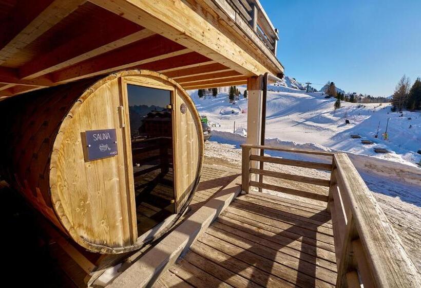 ホテル Pordoi Passo Pordoi Vegetarian