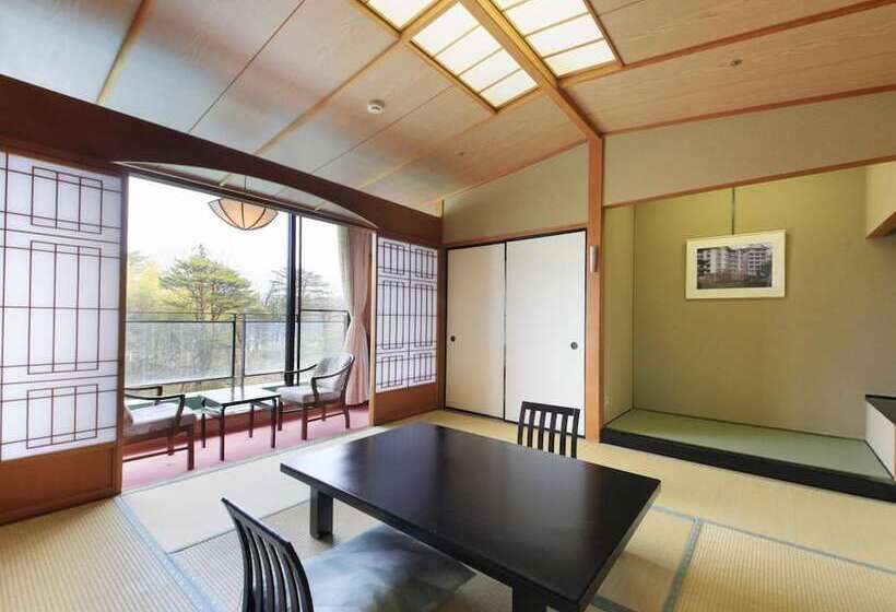 Hotell Kagaribi No Yu Ryokusuitei