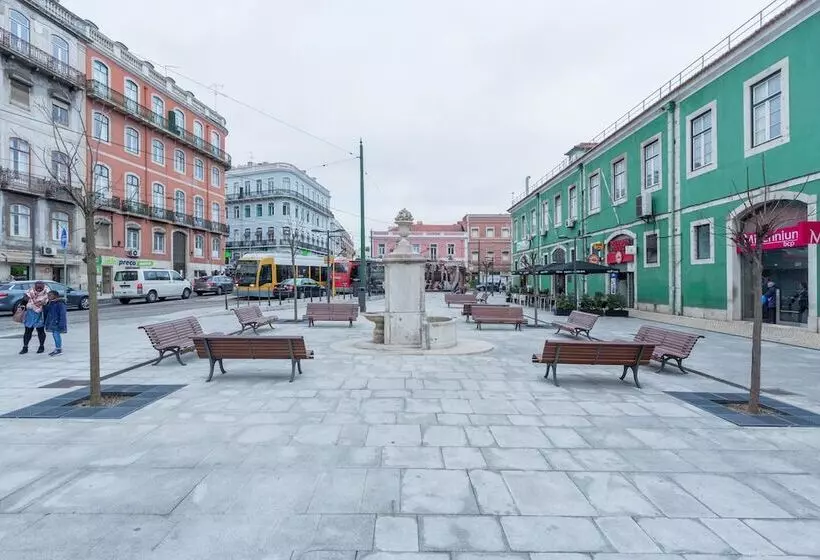 تختخواب و صبحانه C&o Guest House Lisbon