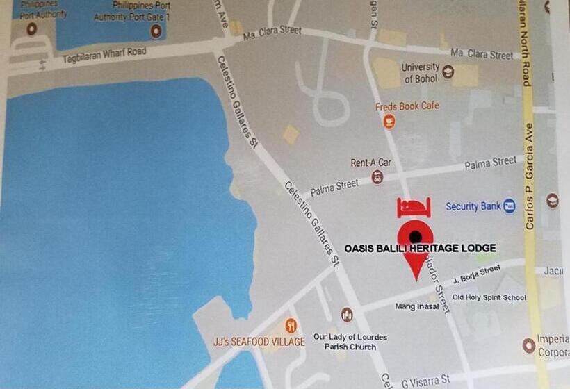 فندق صغير Oasis Balili Heritage Lodge