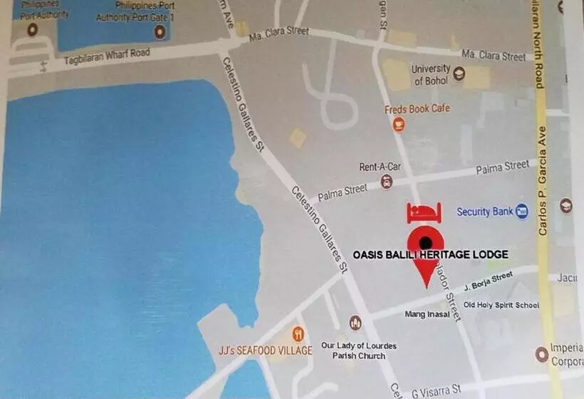 ユースホステル Oasis Balili Heritage Lodge