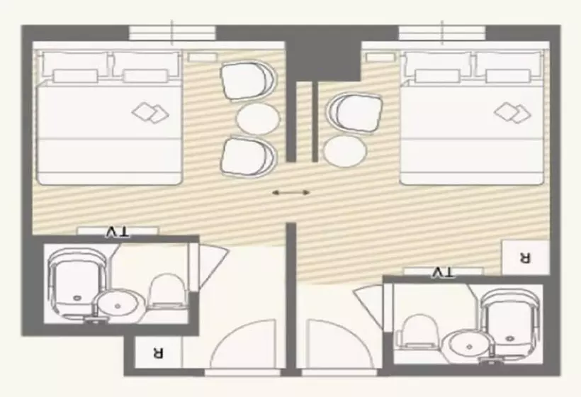 هتل The Rise Osaka Kitashinchi