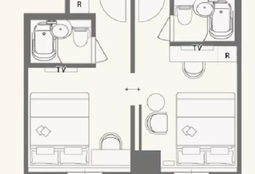 هتل The Rise Osaka Kitashinchi