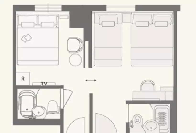 هتل The Rise Osaka Kitashinchi