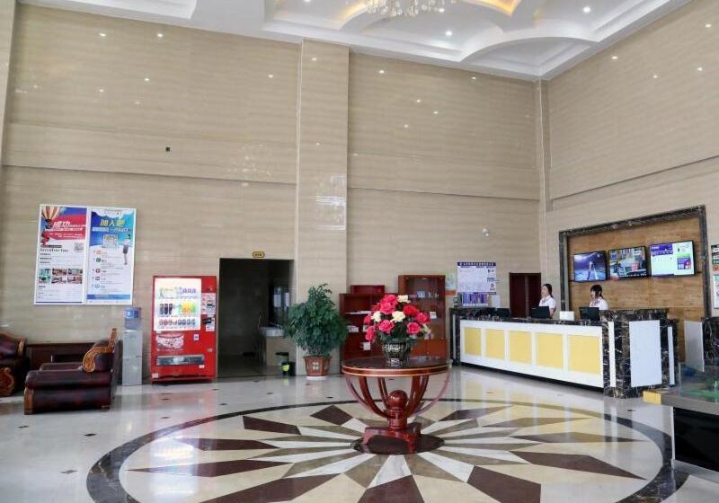 Hotell Greentree Inn Shandong Zaozhuang Shanting Jinkeguoji Yijiaren Business