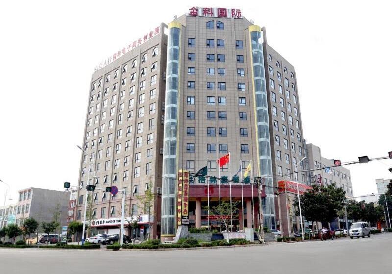 Hotell Greentree Inn Shandong Zaozhuang Shanting Jinkeguoji Yijiaren Business