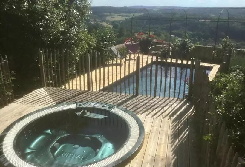 Aamiaismajoitus (B&B) 1 Logis A Domme  Piscine & Spa