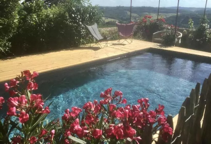 Aamiaismajoitus (B&B) 1 Logis A Domme  Piscine & Spa