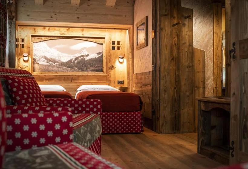 مبيت وإفطار Chalet Matterhorn Francois Central Ski Chalet With Spa And Breakfast, 100mt Lift