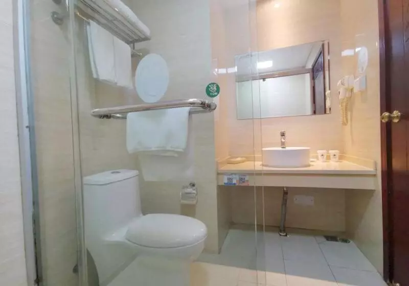 Hotelli Greentree Inn Jiangsu Suzhou Taicang Liuhe Passenger Station Express