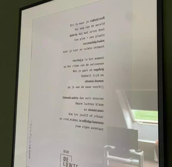 Aamiaismajoitus (B&B) Buitenplaats De Luwte