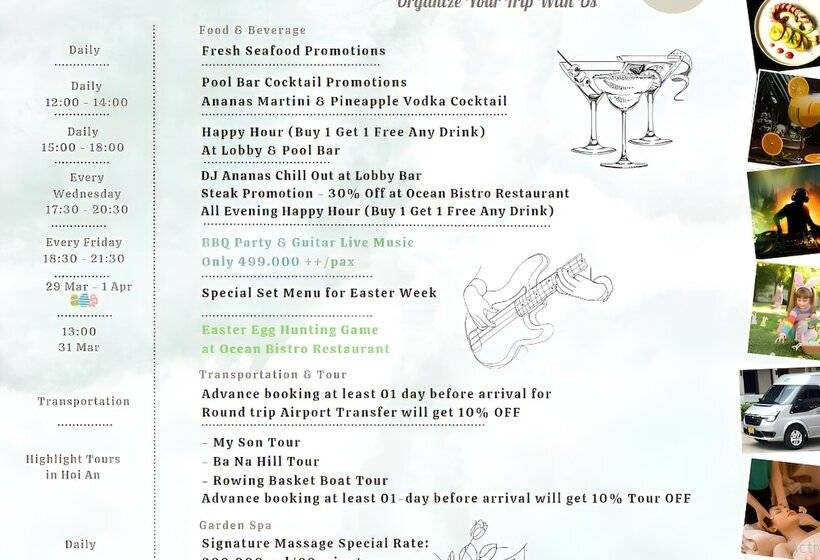 酒店 Wyndham Garden Hoi An Cua Dai