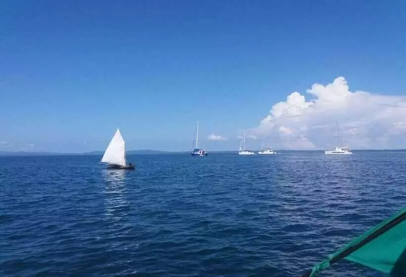 ホテル Cabañas Isla Nubesidub San Blas