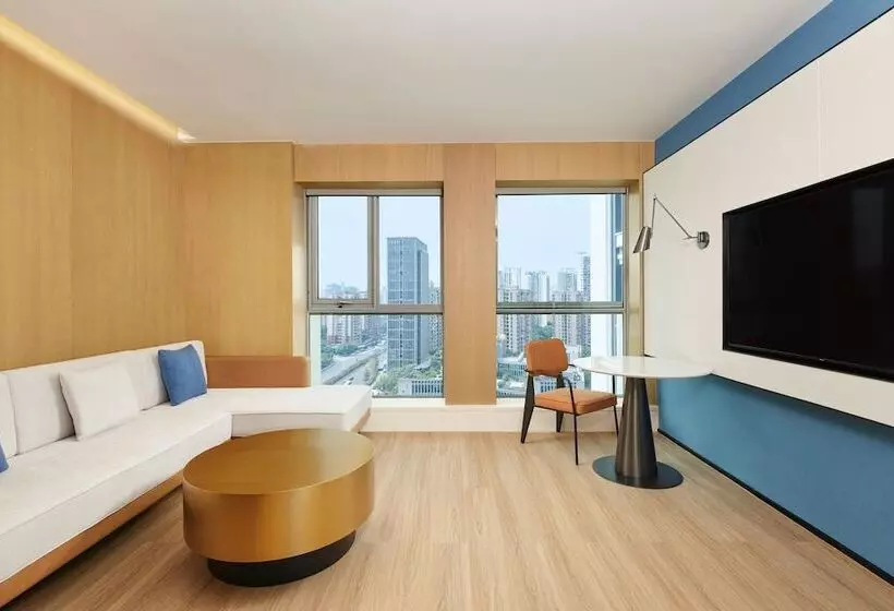 ホテル Four Points By Sheraton Chongqing North Railway Station