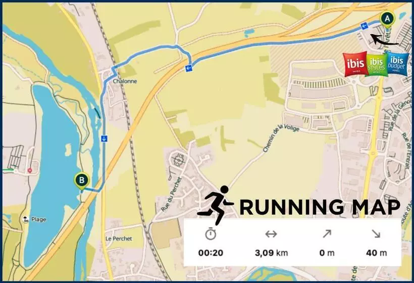 ホテル Ibis Budget Angoulême Nord