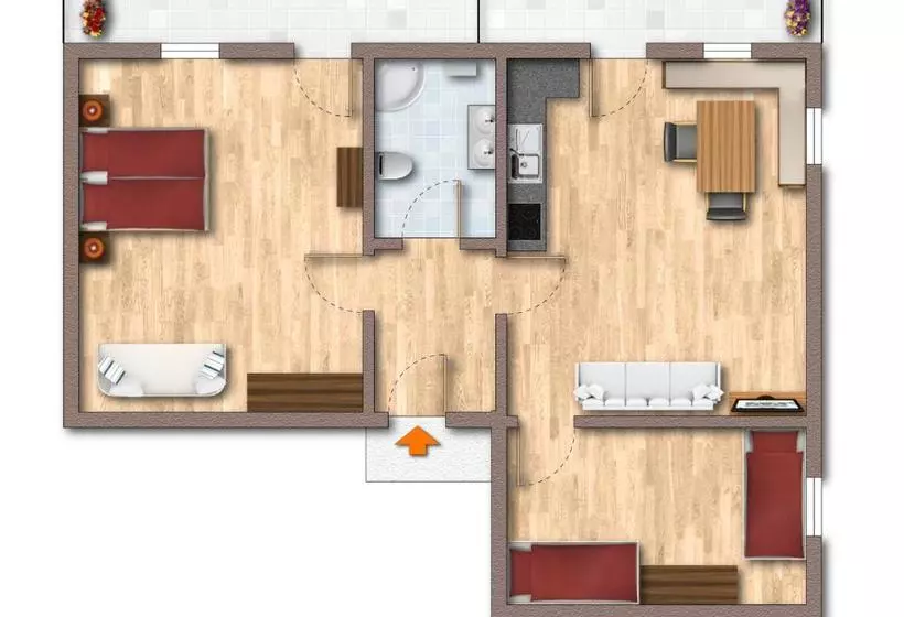 Hotelli Schneeberger Appartementhaus