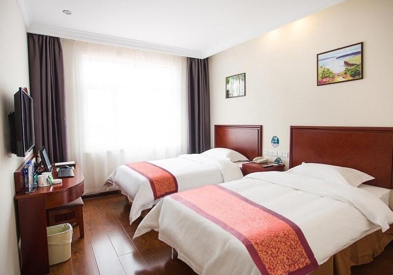 Hotell Greentree Inn Tianjin Jinnan National Convention And Exhibition Center Nanhuan Road