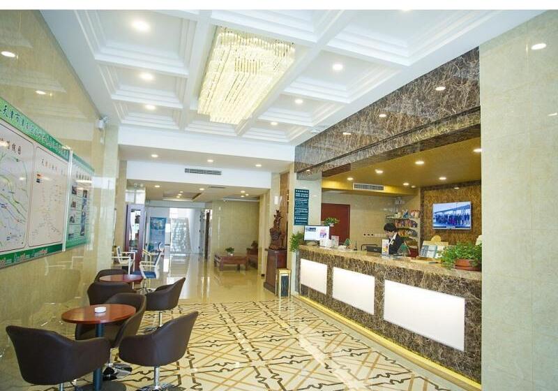 Hotell Greentree Inn Tianjin Jinnan National Convention And Exhibition Center Nanhuan Road