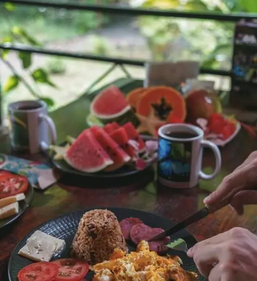 ホテル Bamboo River Lodge