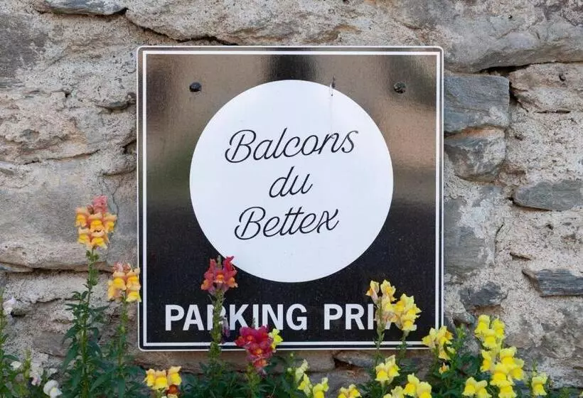 ホテル Balcons Du Bettex