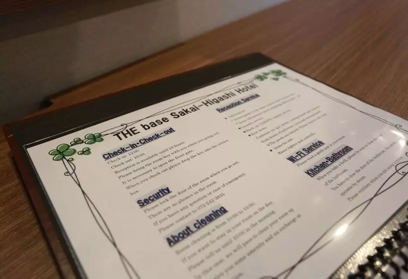 Hotelli The Base Sakai Higashi Apartment