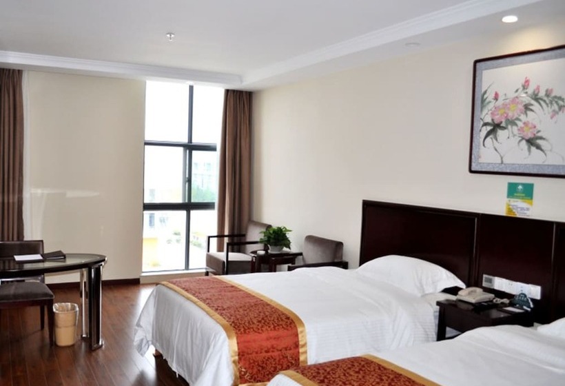 호텔 Greentree Inn Huaian University Town Science And Technology Avenue
