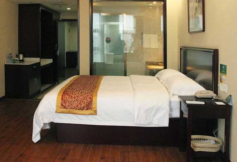 호텔 Greentree Inn Huaian University Town Science And Technology Avenue