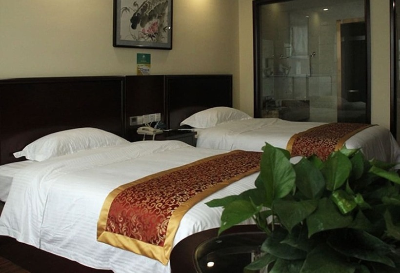 호텔 Greentree Inn Huaian University Town Science And Technology Avenue