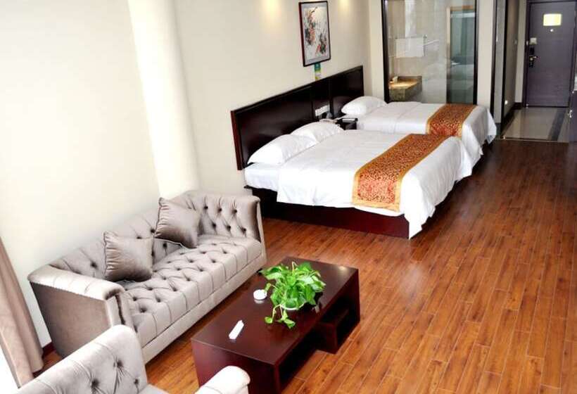 호텔 Greentree Inn Huaian University Town Science And Technology Avenue