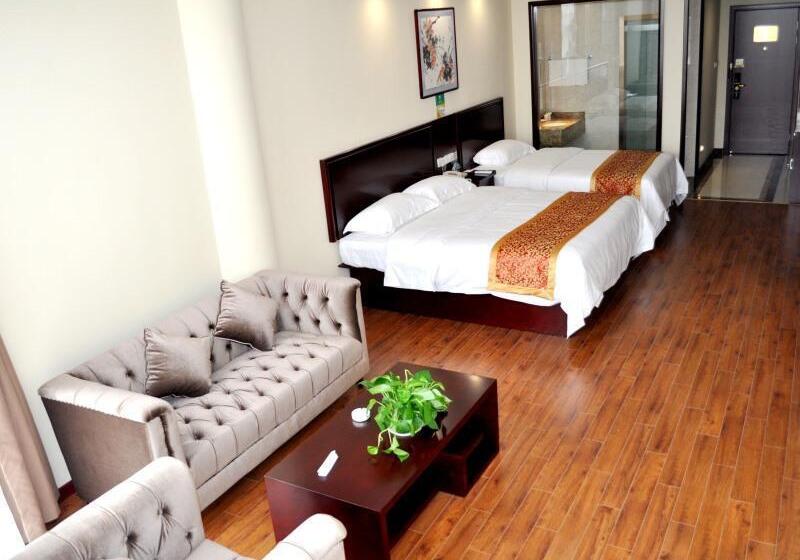 호텔 Greentree Inn Huaian University Town Science And Technology Avenue