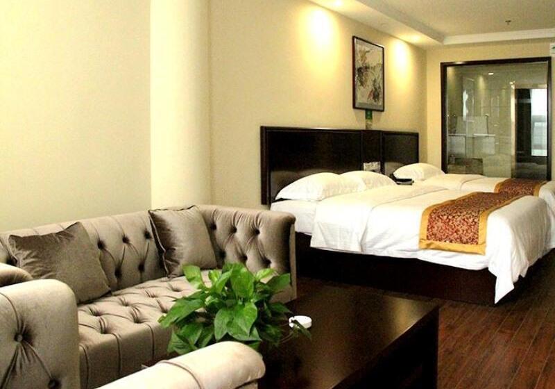 호텔 Greentree Inn Huaian University Town Science And Technology Avenue