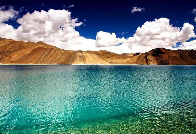 فندق Tih Pangong Lake View Cottages And Camps